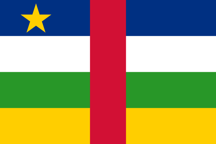 República Centroafricana #749-750 Mint Reina Madre 85th Cumpleaños/Carr 